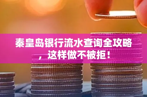 秦皇岛银行流水查询全攻略，这样做不被拒！