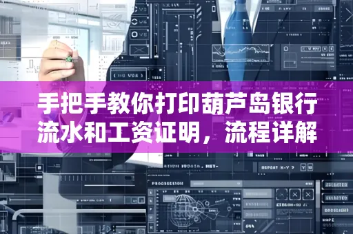 手把手教你打印葫芦岛银行流水和工资证明，流程详解