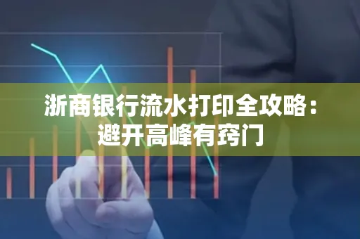 浙商银行流水打印全攻略：避开高峰有窍门