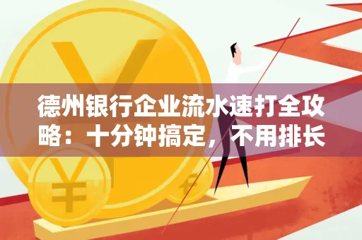 德州银行企业流水速打全攻略：十分钟搞定，不用排长队！